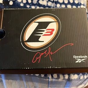 Reebok Question toddler sneakers, black and white